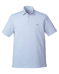 Vineyard Vines Polos S / Ocean Breeze Vineyard Vines - Men's Heathered Winstead Sankaty Polo