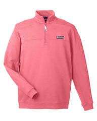 Vineyard Vines Sweatshirts S / Jetty Red Vineyard Vines - Men's Collegiate Quarter-Zip Shep Shirt