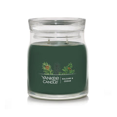 Yankee Candle Accessories One Size / Balsam Cedar Yankee Candle - Signature Medium 2 Wick 13oz Candle