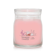 Yankee Candle Accessories One Size / Pink Sands Yankee Candle - Signature Medium 2 Wick 13oz Candle