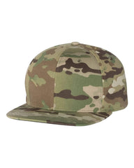 Yupoong Headwear Adjustable / Multicam Green Yupoong - Wool Blend Snapback Multicam