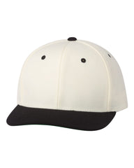 Yupoong Headwear Adjustable / Natural/Black Yupoong - Wool Blend Snapback