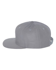 Yupoong Headwear Adjustable / Silver Yupoong - Wool Blend Snapback