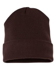 Yupoong Headwear One Size / Brown Yupoong - Cuffed Beanie