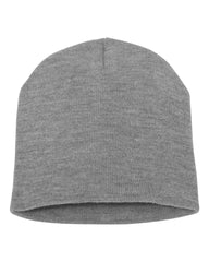 Yupoong Headwear One Size / Heather Grey Yupoong - Short Beanie