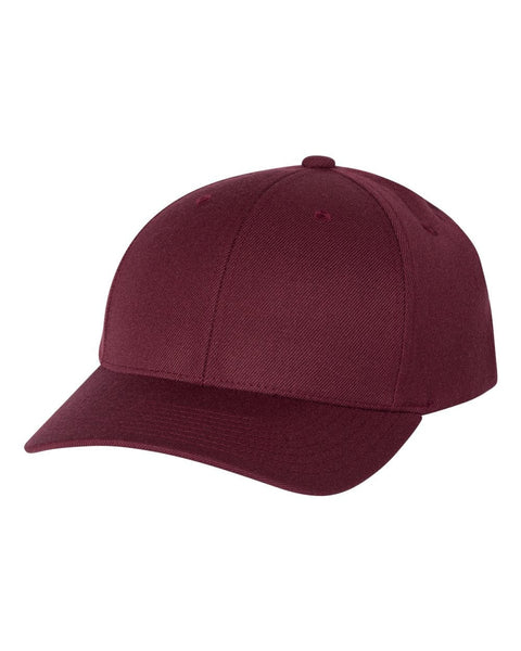 Yupoong Headwear One Size / Maroon Yupoong - Premium Curved Visor Snapback